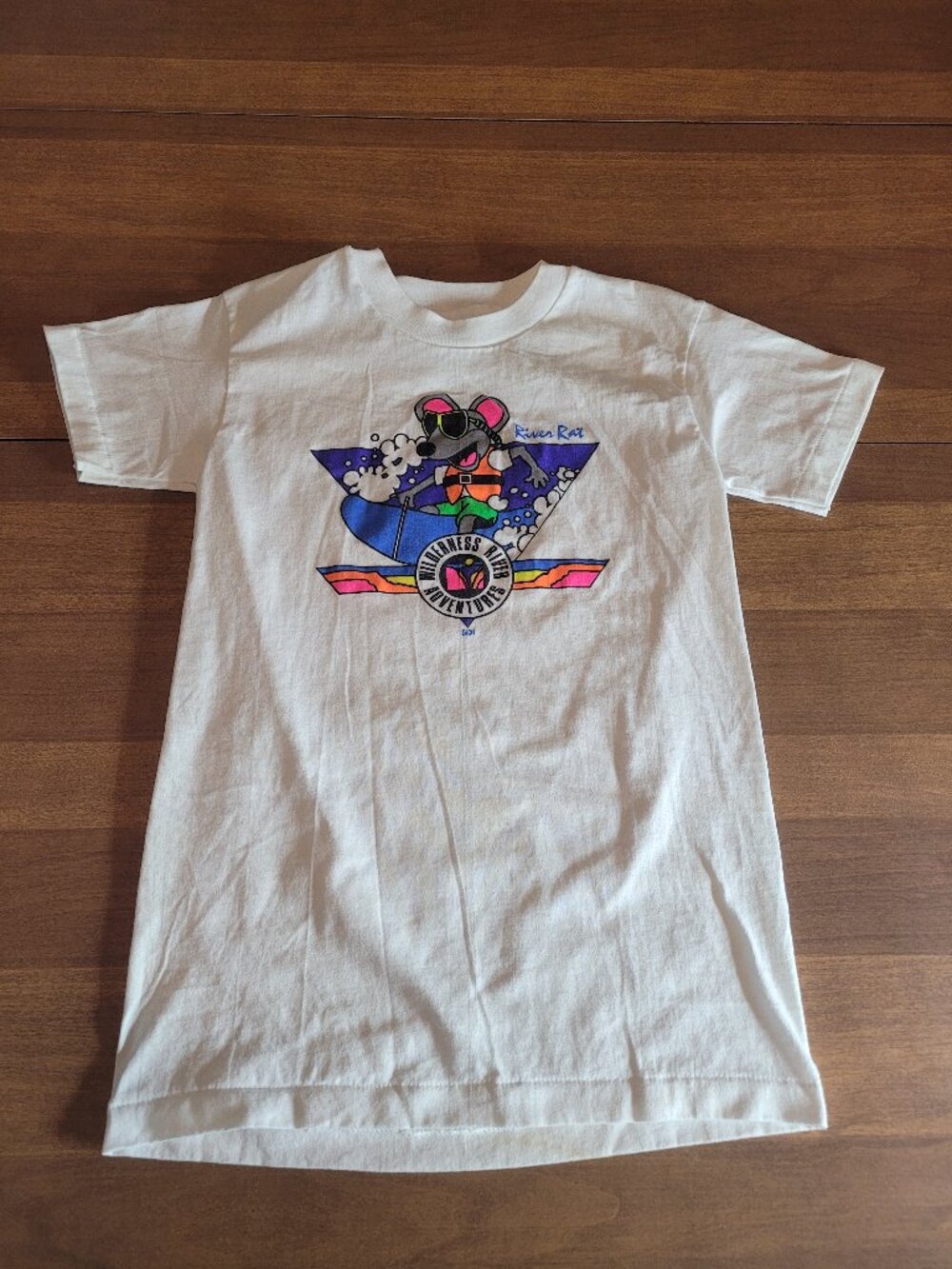 VTG Hanes Fifty-Fifty Wilderness River Adventures River Rat Youth Size M